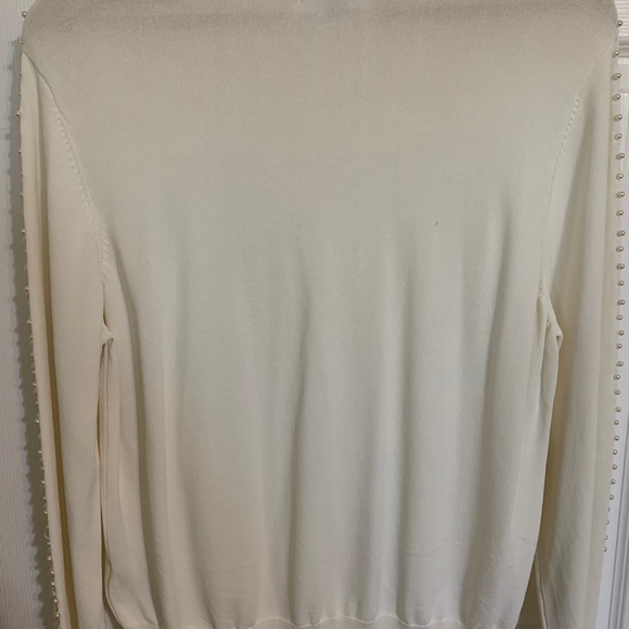 H&M New Sweater with Pearl Accents - Picture 6 of 6